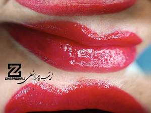 آرایش دائم زینب چراغعلی 