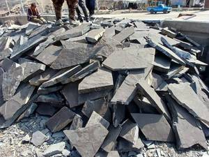 اجرای سنگ لاشه قیومی در شهریار