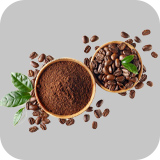 پودر قهوه، شکلات و کاکائو