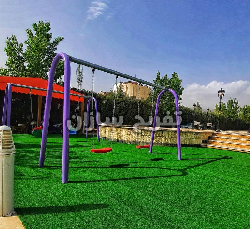 تاب دو نفره پارکی تاب ویلایی باغی