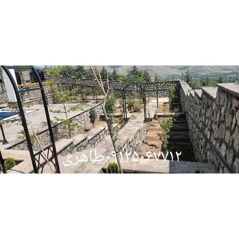 نصب سنگ لاشه اجرای سنگ مالون