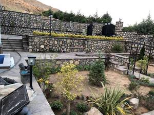 نصب سنگ لاشه اجرای سنگ مالون 