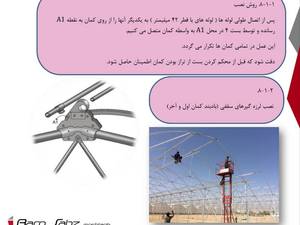 مراحل مونتاژ و نصب سازه آئیریک