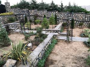 اجرای سنگ لاشه برای دیوار