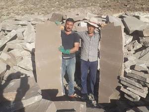 اجرای سنگ مالون کوهی 