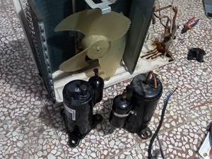 تعویض کمپرسور اسپلیت گری