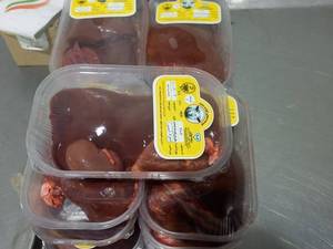 فروش عرضه جگر تازه گوسفندی بسته بندی  در مشهد