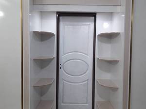 نصب کمد دیواری با درب ریلی