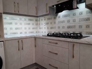 کابینت آشپزخانه با متریال ام دی اف