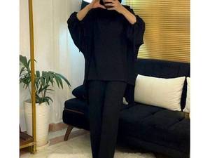 ست شومیز شلوار ابر و بادی شیک