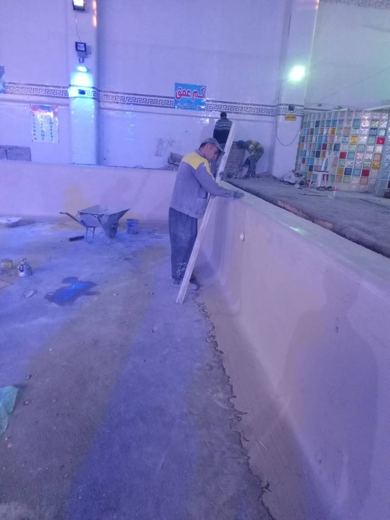 نصب سرامیک کاسه استخر
