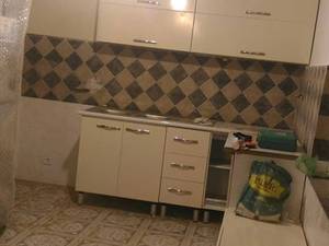 کابینت mdf کرم براق