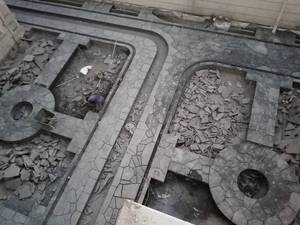 نصب سنگ لاشه ورقه ای سنگ مالون