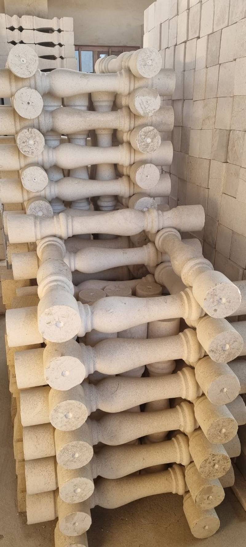 نرده سنگی گردطول ۷۰