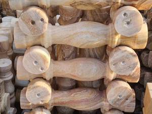 نرده سنگی قلیانی مرمر