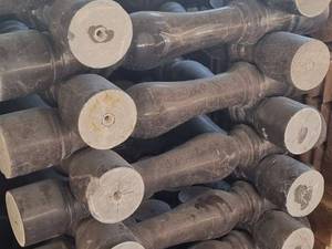 نرده سنگی گرد مرمریت اسپایدر 
