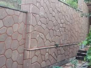 نصب سنگ چکشی برای دیوار