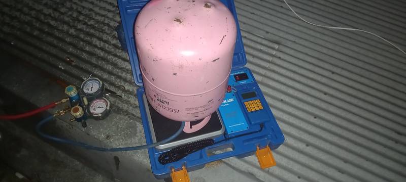 شارژ گاز اسپلیت