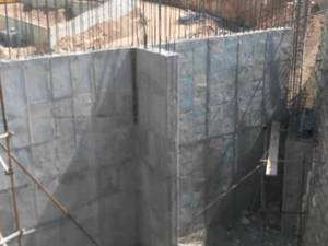 اجرای دیوار چاله برای آسانسور
