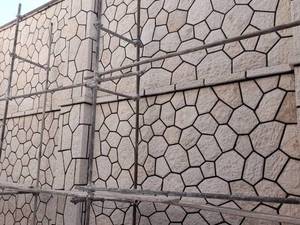 اجرای سنگ کاری دیوار سنگ مالون اصفهان