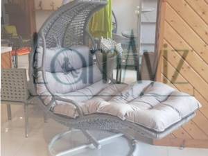 صندلی معلق لمیده دونفره 