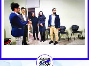 حضور رئیس برنامه ملی (شهاب)کشور،جناب آقای تقی پور