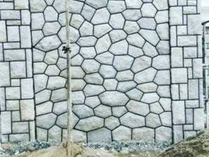 اجرای سنگ مالون سنگ دیوار سنگ چینی
