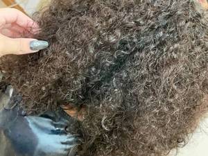 قبل و بعد از کراتین دائمی مو