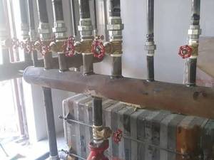 لوله کشی فاضلاب و گاز