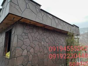 اجرای سنگ لاشه برای نمای ویلا 