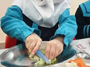 کلاس آشپزی برای کودکان