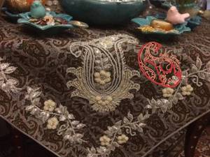 سفره هفت سین سرمه دوزی شده 