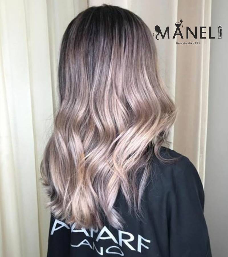 رنگ مو یاسی بنفش
