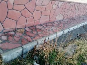 سنگ لاشه ورقه‌ای تخت نصب 