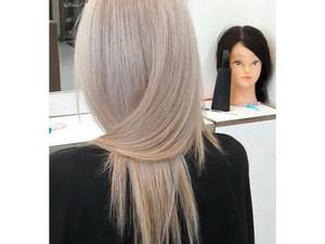 اجرای رنگ مو روشن