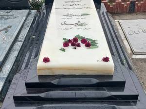 فروش و سفارش سنگ مزار پله ای 