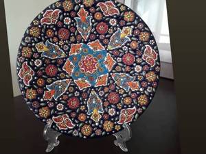آموزش میناکاری روی سفال 