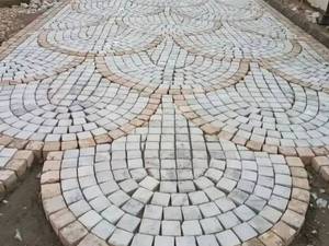 قیمت اجرای سنگ لاشه کف حیاط 