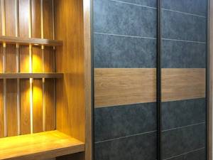 قیمت ساخت کمد دیواری ریلی به همراه میز تحریر