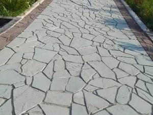 اجرای سنگ لاشه کف
