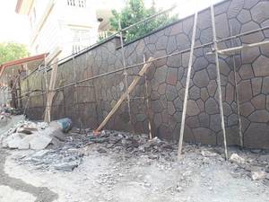 نصب سنگ برای نمای دیوار