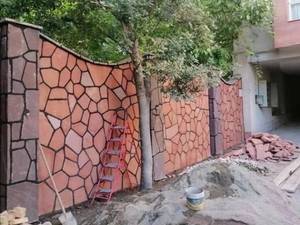 قیمت نصب سنگ لاشه