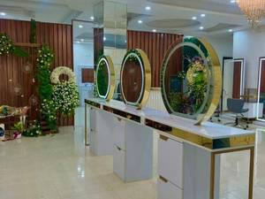 میز آرایش با آینه دوطرفه استیل