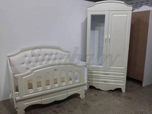 سرویس خواب نوزادی طرح مهتاب