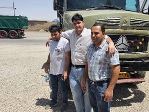 نمایشگاه کامیون در سیرجان