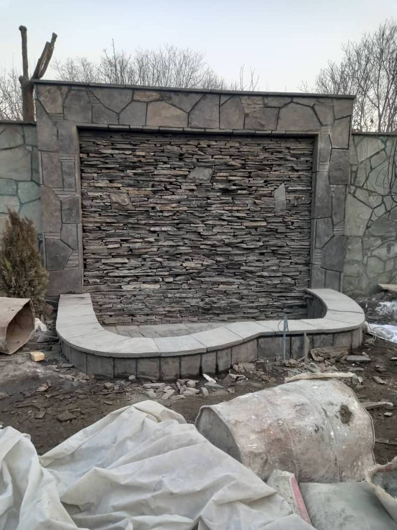 اجرای سنگ آبنما