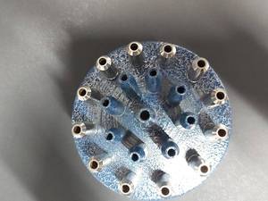  نازل طبقاتی آلومینیوم رنگ کوره ای آبی در فارس