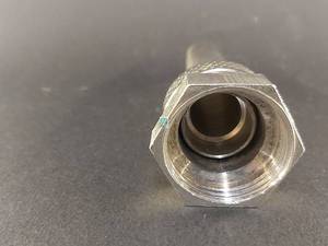  نازل کومیت آبکاری کروم توپیچ 1 اینچ خروجی 17میلیمتر در اهواز