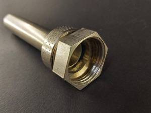  نازل کومیت آبکاری کروم توپیچ 1 اینچ خروجی 17میلیمتر در اهواز