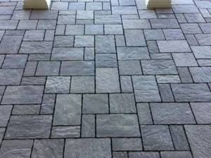 اجرای سنگ ورقه ای 